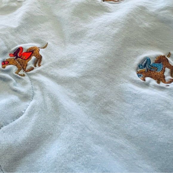 Castaway Nantucket Island Blue Shorts with horse embroidery - Picture 5 of 9